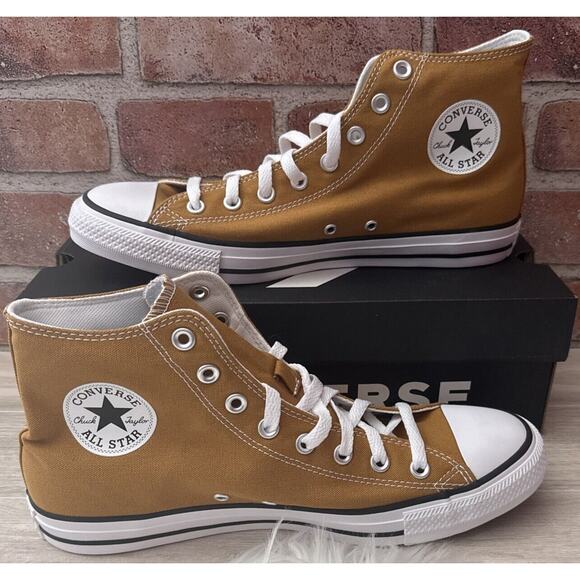 Converse Chuck Taylor Men' Size 10 / W 12 -Wheat/White Classic Sneaker A09971C - Picture 1 of 7